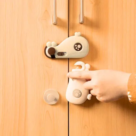 how to lock kitchen cabinets