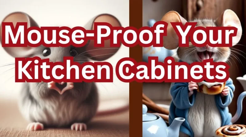 How to Mouse-Proof Kitchen Cabinets