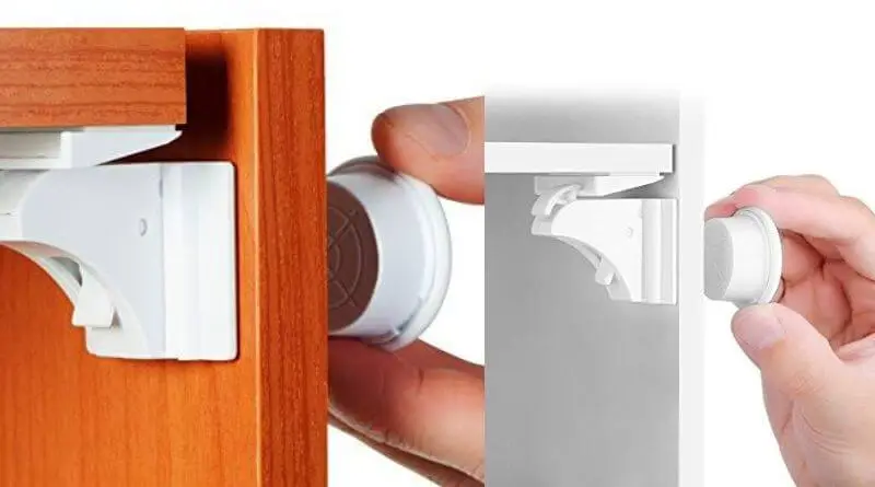 child-proof magnetic locks