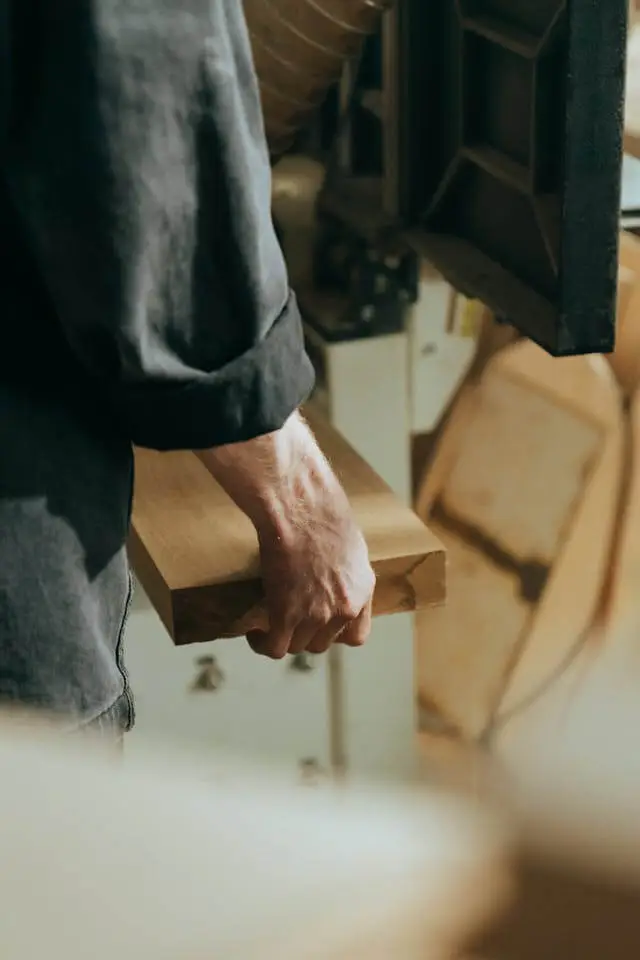 cabinet maker assembling cabinets