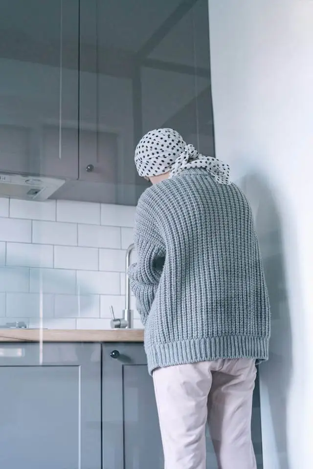 the cleaning zone in a kitchen